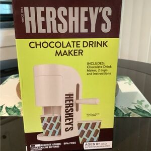 Hershey's Chocolate Drink Maker - White and Brown